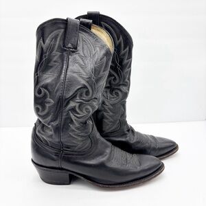 Dan Post Black Cowboy Boots
